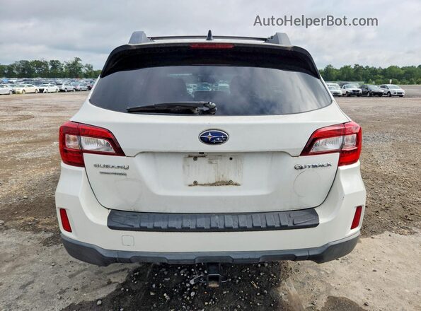 4S4BSBNC8G3219794 2016 SUBARU OUTBACK White Widok wnętrza z przodu