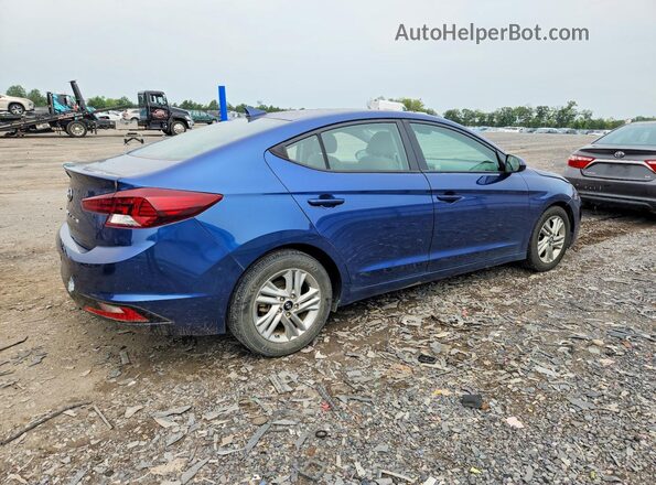 5NPD84LF8LH568909 2020 HYUNDAI ELANTRA Blue Przód prawy