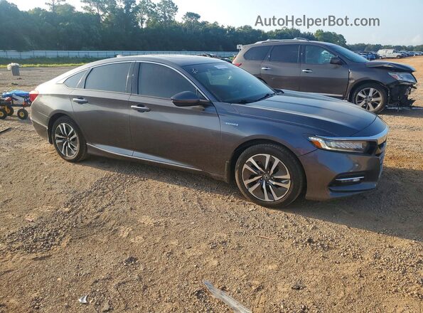 1HGCV3F92KA013997 2019 HONDA ACCORD Серый Вид спереди