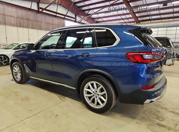 5UXCR6C52KLK87662 2019 BMW X5 Blue უკანა მარჯვენა