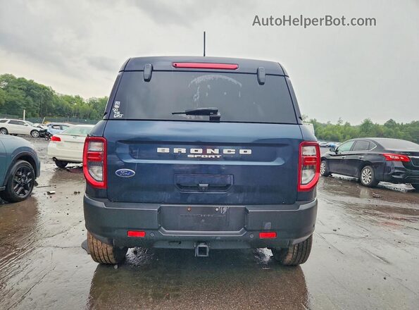 3FMCR9D96MRA26507 2021 FORD BRONCO Blue Widok wnętrza z przodu