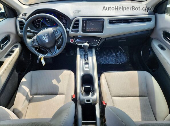3CZRU5H50GM724748 2016 HONDA HR-V Blue Widok zestawu wskaźników