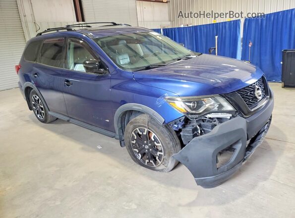 5N1DR2MM9KC641497 2019 NISSAN PATHFINDER Blue წინა ხედი