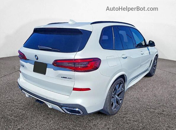 5UXCR6C57KLL23121 2019 BMW X5 White Առջևի աջ