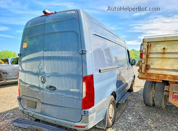 WD4PF0CD9KP091118 2019 MERCEDES-BENZ SPRINTER Blue Delantero derecho