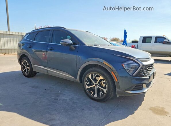 KNDPVCDG9R7134597 2024 KIA SPORTAGE Blue Front view
