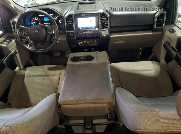 1FTEW1EB5LFA58501 2020 FORD F150 Silver Widok zestawu wskaźników