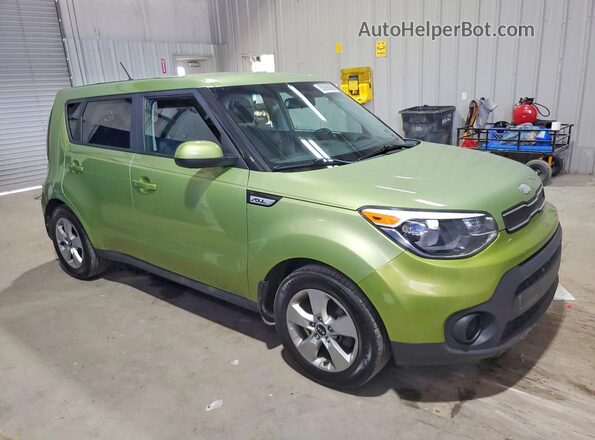 KNDJN2A26K7918752 2019 KIA SOUL Зеленый Вид спереди