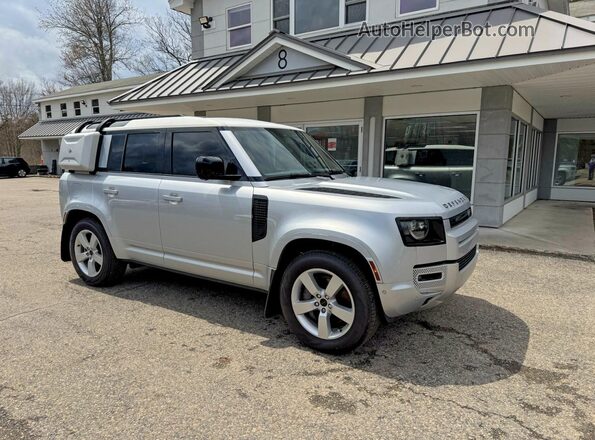 SALEW7RU6N2097910 2022 LAND ROVER DEFENDER Silver Rear left