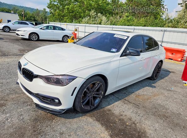 WBA8D9C58JA607906 2018 BMW 3 SERIES White Задня ліва чверть