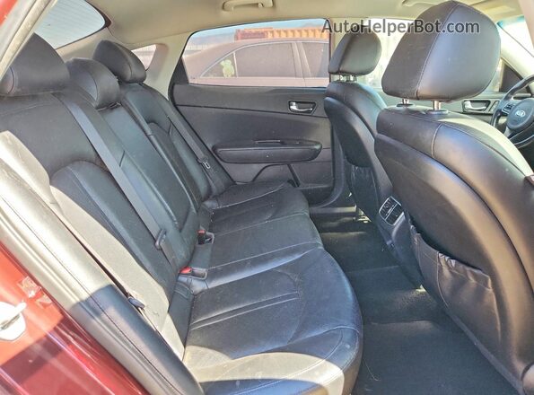 5XXGU4L33GG091354 2016 KIA OPTIMA Burgundy Rear interior view
