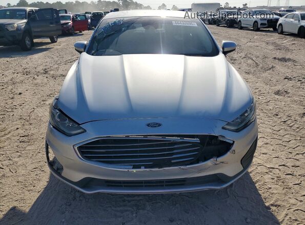 3FA6P0HD5KR160820 2019 FORD FUSION Silver Вид ззаду