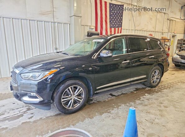 5N1DL0MM8KC565356 2019 INFINITI QX60 Black Tył lewy