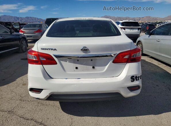 3N1AB7AP8JY341997 2018 NISSAN SENTRA White Front interior view