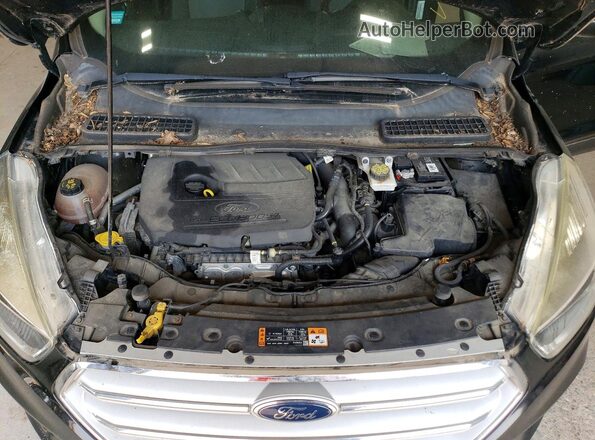 1FMCU9GD5JUB15990 2018 FORD ESCAPE Black Вид наклейки з VIN-кодом