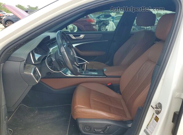 WAUK2AF22KN056168 2019 AUDI A6 White Dashboard view
