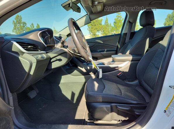 1G1RC6S5XHU203002 2017 CHEVROLET VOLT White Widok deski rozdzielczej
