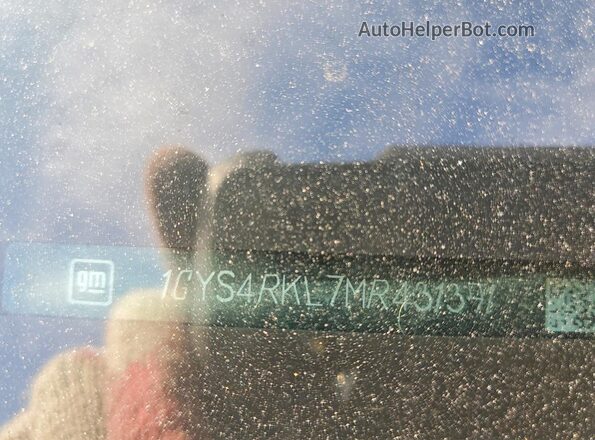 1GYS4RKL7MR431391 2021 CADILLAC ESCALADE Black Widok wnętrza 360 stopni