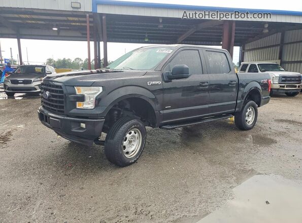 1FTEW1CP1HFA41894 2017 FORD F150 Black Tył lewy