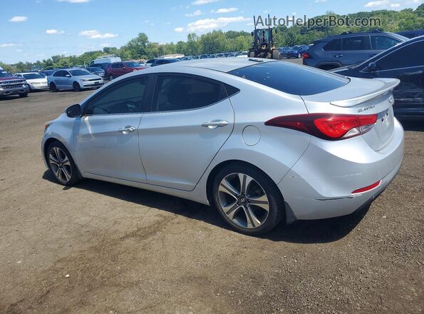 KMHDH4AH4GU535305 2016 HYUNDAI ELANTRA Silver Հետևի աջ