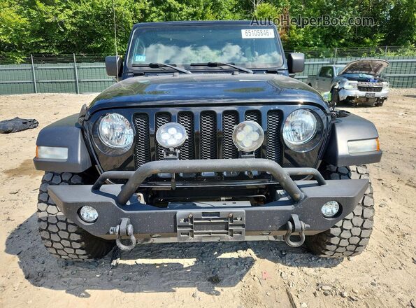 1C4HJXDG3JW152997 2018 JEEP WRANGLER Black Вид ззаду