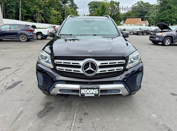 4JGDF6EE2JB151222 2018 MERCEDES-BENZ GLS Black წინა სალონის ხედი
