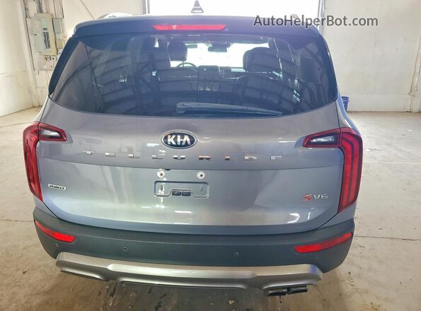5XYP6DHC7LG038908 2020 KIA TELLURIDE Silver Vista interior delantera