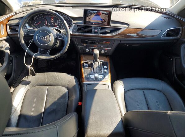 WAUGFAFC3GN076889 2016 AUDI A6 Silver Вид щитка приладів