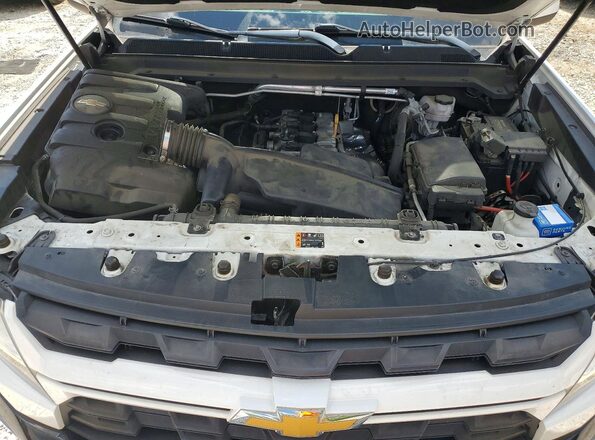 1GCHSCEA5M1206575 2021 CHEVROLET COLORADO Белый Вид подкапотного пространства