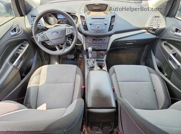 1FMCU9GDXHUC46455 2017 FORD ESCAPE Gray Vista del cuadro de instrumentos
