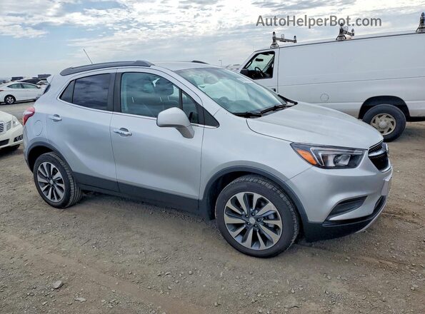 KL4CJASB4MB333739 2021 BUICK ENCORE Silver Front view