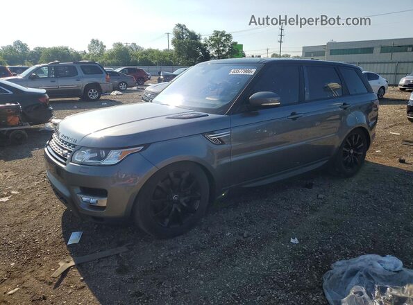SALWR2VF1GA578632 2016 LAND ROVER RANGE Gray Trasero izquierdo