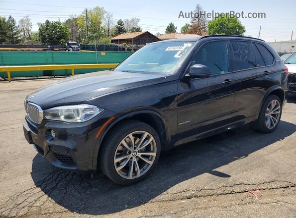 5UXKT0C59J0W00068 2018 BMW X5 Black Rear left
