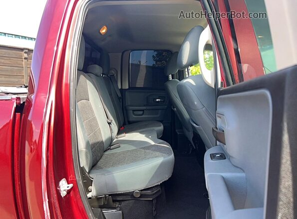1C6RR6GT9KS647964 2019 RAM 1500 Red წინა სალონის ხედი