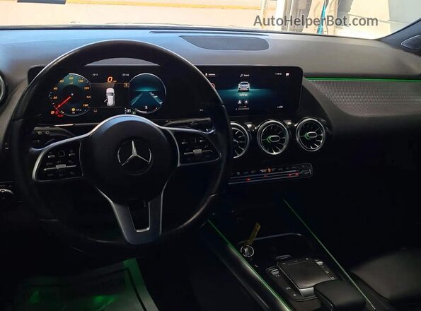 W1N4N4GB3MJ134074 2021 MERCEDES-BENZ GLA White Widok tylnych siedzeń