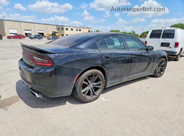2C3CDXBG5JH218120 2018 DODGE CHARGER Black Передня права чверть