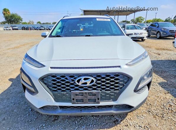 KM8K22AA2JU089887 2018 HYUNDAI KONA Белый Вид сзади