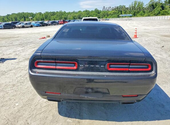 2C3CDZAG8HH522307 2017 DODGE CHALLENGER Black Widok wnętrza z przodu