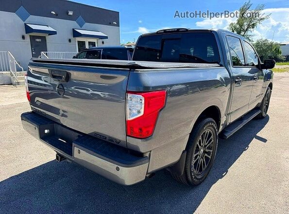 1N6AA1E68KN533253 2019 NISSAN TITAN Gray Առջևի աջ
