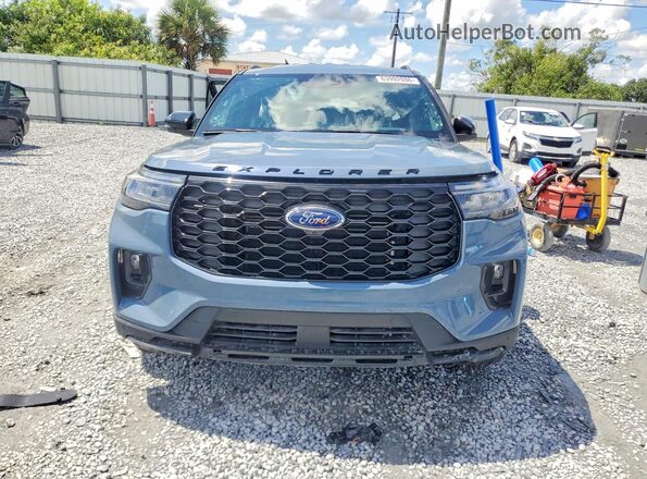 1FMUK7KH4TGA09346 2026 FORD EXPLORER Blue Հետևի տեսք