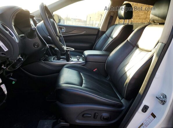 5N1DL0MMXLC500087 2020 INFINITI QX60 White Dashboard view
