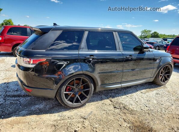 SALWR2EF2GA590627 2016 LAND ROVER RANGE Black Передня права чверть