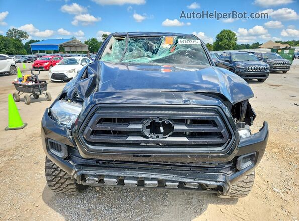 3TMCZ5AN3PM642438 2023 TOYOTA TACOMA Black უკანა ხედი