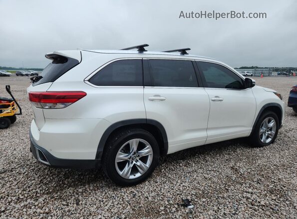 5TDYZRFH0KS345135 2019 TOYOTA HIGHLANDER White წინა მარჯვენა