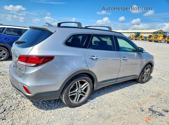 KM8SRDHF3HU182954 2017 HYUNDAI SANTA Silver Delantero derecho