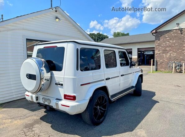 WDCYC6BJ7KX304790 2019 MERCEDES-BENZ G-CLASS Белый Передняя правая четверть