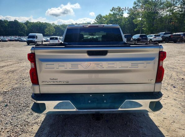1GCPYDEK5MZ189318 2021 CHEVROLET SILVERADO Серебряный Вид салона спереди