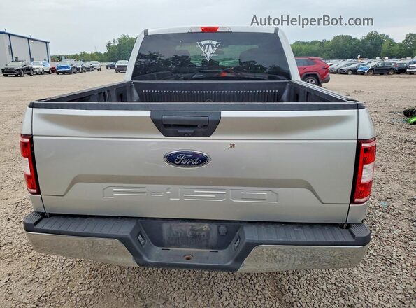 1FTEW1E54KFB37554 2019 FORD F150 Silver Вид салону спереду