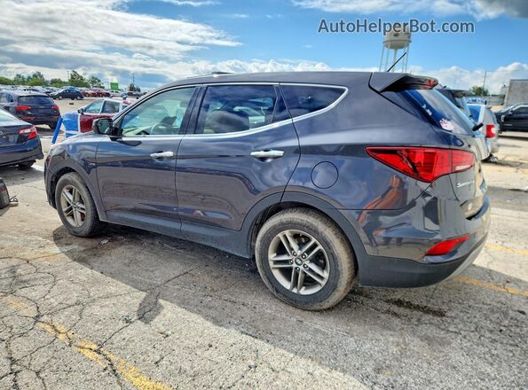 5XYZT3LB4JG565523 2018 HYUNDAI SANTA Gray უკანა მარჯვენა