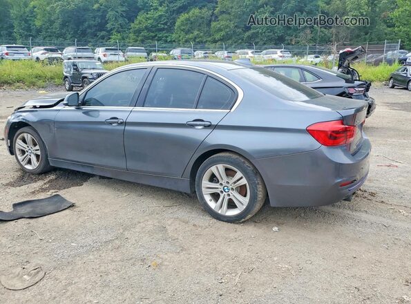 WBA8F1C50JK898407 2018 BMW 3 SERIES Серый Задняя правая четверть
